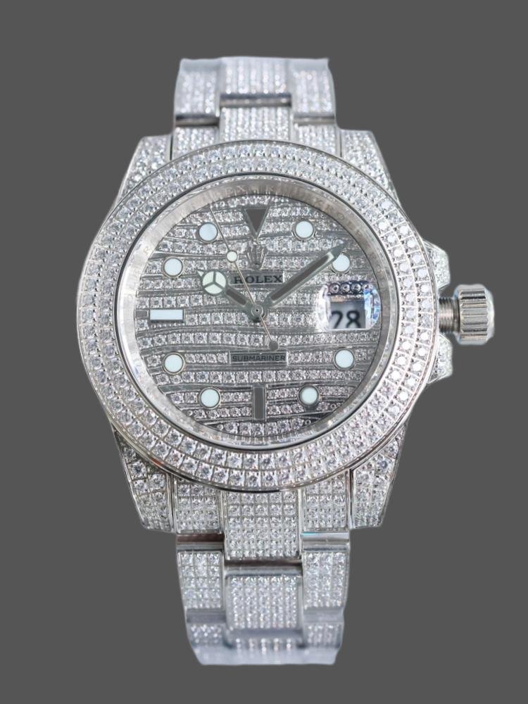 Rolex Submariner 116610LN Diamond Clad